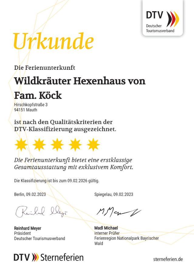 마우트 Wildkraeuter Hexenhaus 빌라 외부 사진
